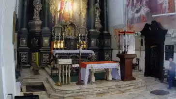 Ołtarz z parafii Matki Bożej Bolesnej w Jarosławiu