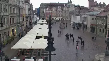 POZNAŃ - widok na Stary Rynek
