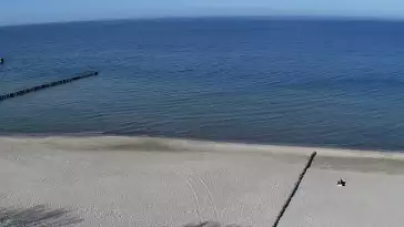 Widok z Kamery na plażę w Rewalu