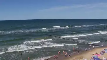 Widok z Kamery na plażę w Rewalu