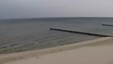 Widok na plaże w ROGOWIE