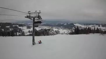 Bukowina Tatrzańska - widok na stok RUSIŃSKI