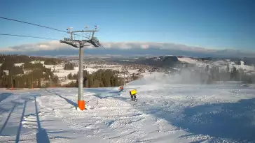 Bukowina Tatrzańska - widok na stok RUSIŃSKI