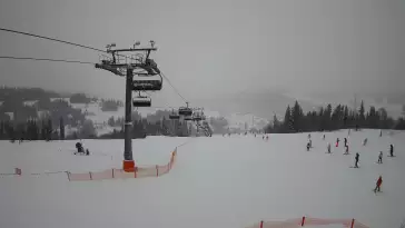 Bukowina Tatrzańska - widok na stok RUSIŃSKI