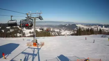 Bukowina Tatrzańska - widok na stok RUSIŃSKI