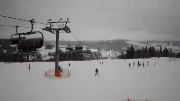 Bukowina Tatrzańska - widok na stok RUSIŃSKI