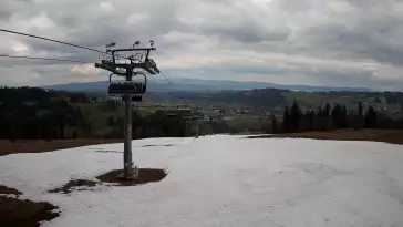 Bukowina Tatrzańska - widok na stok RUSIŃSKI