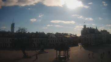 Widok z Kamery na Stary Rynek w Rzeszowie na żywo
