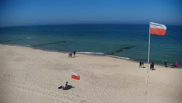 Widok na Promenadę i Plażę w Sarbinowie