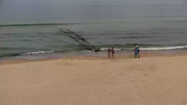Widok na Promenadę i Plażę w Sarbinowie