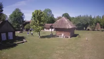 Widok z kamery na SKANSEN w Sierpcu.