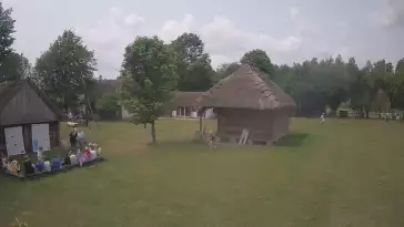 Widok z kamery na SKANSEN w Sierpcu.
