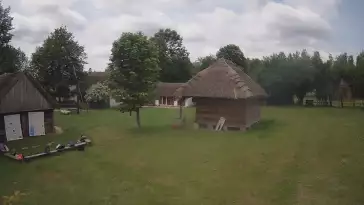 Widok z kamery na SKANSEN w Sierpcu.