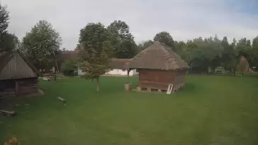 Widok z kamery na SKANSEN w Sierpcu.