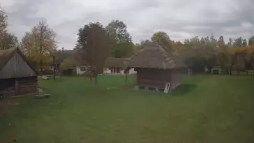 Widok z kamery na SKANSEN w Sierpcu.