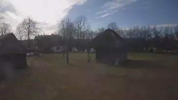 Widok z kamery na SKANSEN w Sierpcu.