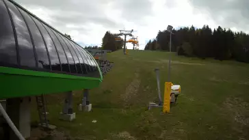 Dolna stacja kolei krzesełkowej w Krynicy Zdroju