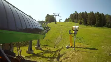 Dolna stacja kolei krzesełkowej w Krynicy Zdroju