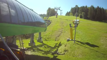 Dolna stacja kolei krzesełkowej w Krynicy Zdroju
