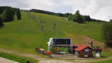 Słotwiny SKI w Krynicy Zdroju - obraz z kamery na stok
