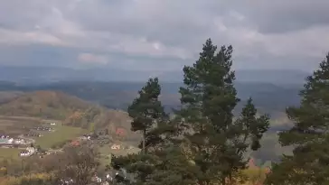 Solina - widok z górnej stacji kolei gondolowej Jawor