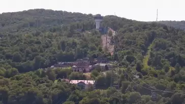Kamera Solina Grupa PKL - widok z dolnej stacji kolei gondolowej