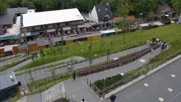 Kamera Solina Grupa PKL - widok z dolnej stacji kolei gondolowej
