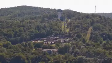 Kamera Solina Grupa PKL - widok z dolnej stacji kolei gondolowej
