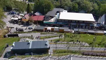 Kamera Solina Grupa PKL - widok z dolnej stacji kolei gondolowej