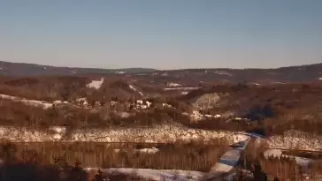 Kamera Solina Grupa PKL - widok z dolnej stacji kolei gondolowej