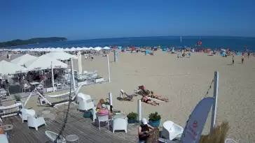 Sopot widok na deptak