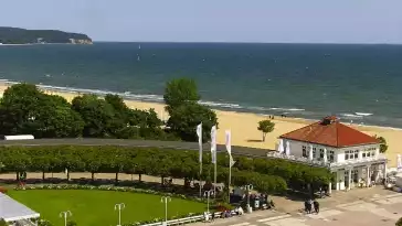 Widok na Monciak w Sopocie.