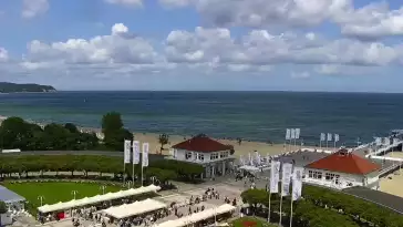 Widok na Monciak w Sopocie.