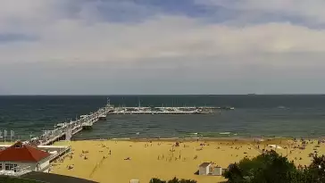 Widok na Monciak w Sopocie.