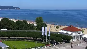 Widok na Monciak w Sopocie.