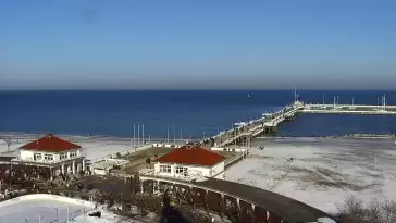 Widok na Monciak w Sopocie.