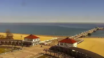 Widok na Monciak w Sopocie.