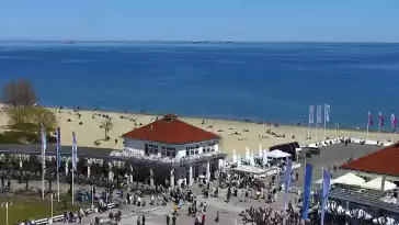 Widok na Monciak w Sopocie.