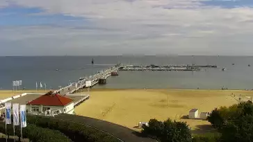 Widok na Monciak w Sopocie.