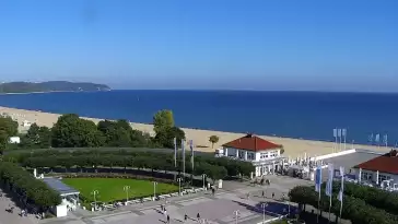Widok na Monciak w Sopocie.