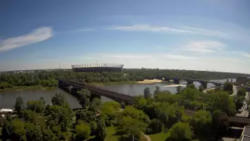 Widok na Stadion Narodowy w Warszawie