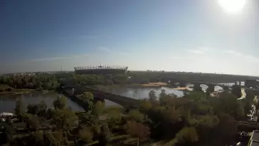 Widok na Stadion Narodowy w Warszawie