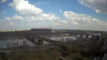 Widok na Stadion Narodowy w Warszawie