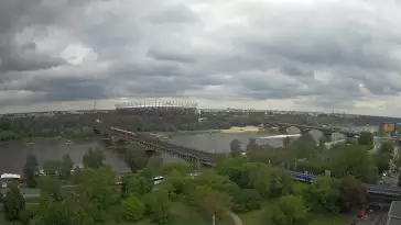 Widok na Stadion Narodowy w Warszawie
