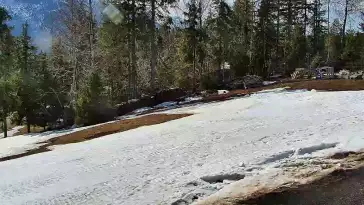 Ski Centrum Strachan - widok z górnej stacji NOWOŚĆ