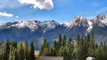 Ski Centrum Strachan - widok z górnej stacji NOWOŚĆ