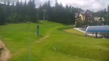 Widok z Kamery na stok SUDETY-LIFT