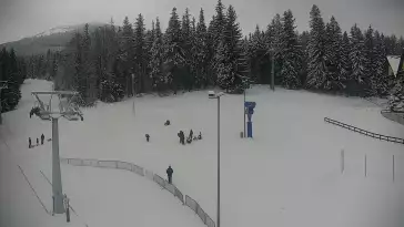 Widok z Kamery na stok SUDETY-LIFT