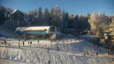 Widok z Kamery na stok SUDETY-LIFT