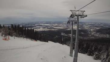 Widok na górną część stacji narciarskiej Ski&Sun.